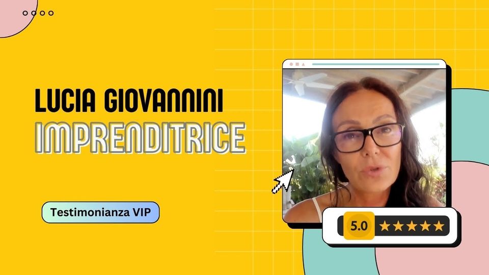 Videotestimonianza di Lucia Giovannini