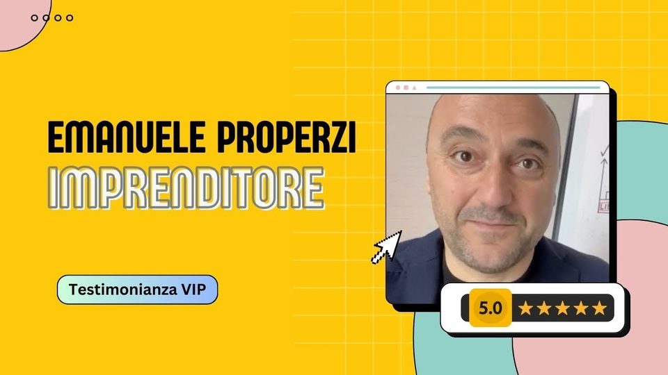 Videotestimonianza di Emanuele Properzi
